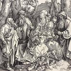 Albrecht Durer (1471-1528), aft - Virgin feeding the Child,