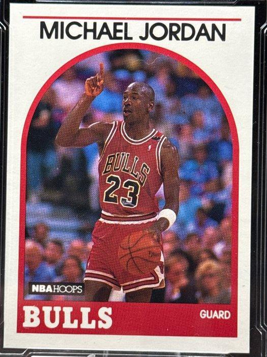 1989/90 Hoops NBA Hoops Michael Jordan #200 Graded card -, Collections, Autocollants