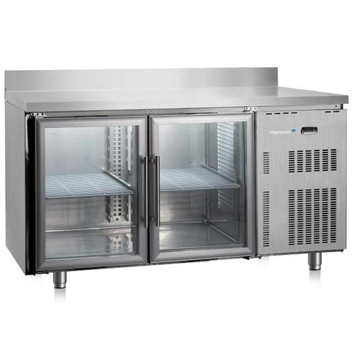 Koelwerkbank | SOFTLINE | 234L | 2 Glasdeuren (2/3 GN) |, Zakelijke goederen, Horeca | Keukenapparatuur, Nieuw in verpakking, Verzenden