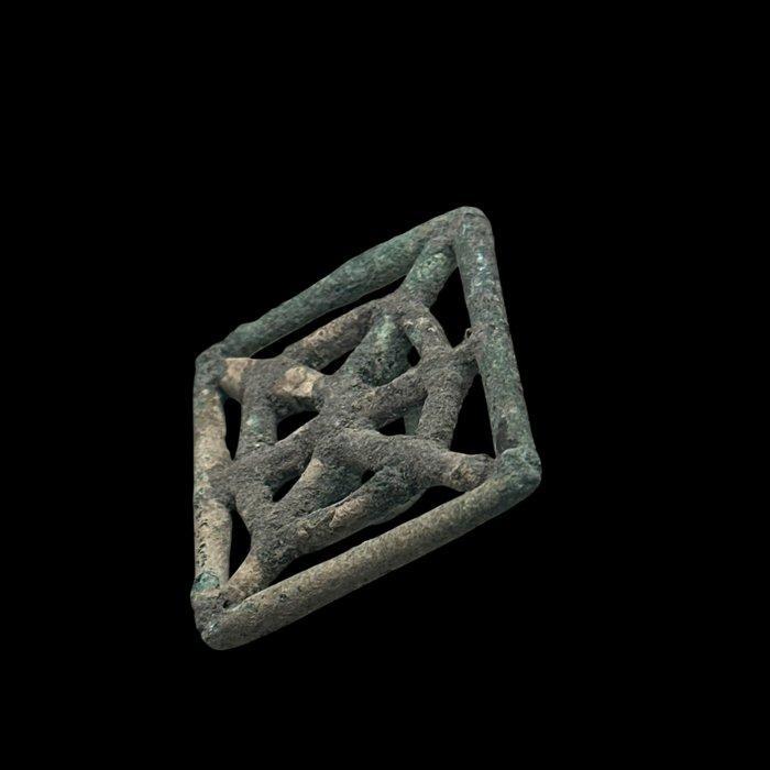 Bactrian Brons zegelstempel - 3.5 cm (Zonder Minimumprijs), Handtassen en Accessoires, Antieke sieraden