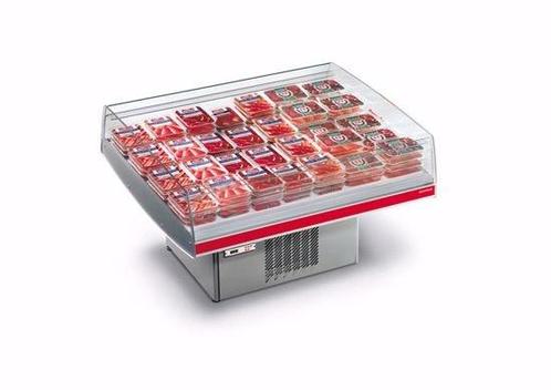 Koeleiland | Grijs/Rood | 0°C/+2°C | Geforceerd |, Zakelijke goederen, Horeca | Keukenapparatuur, Nieuw in verpakking, Verzenden