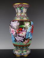 Vaas - Cloisonné emaille, Brons - China - 52 CM (Zonder