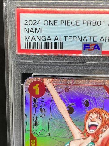 Bandai - 1 Graded card - One Piece - Nami #016 Manga beschikbaar voor biedingen