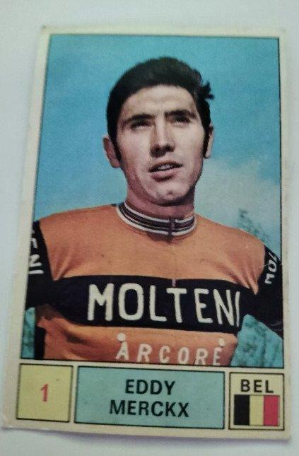 1971 Panini Sprint 71 Eddy Merckx 1 220 221 - 3 Sticker -, Verzamelen, Stickers