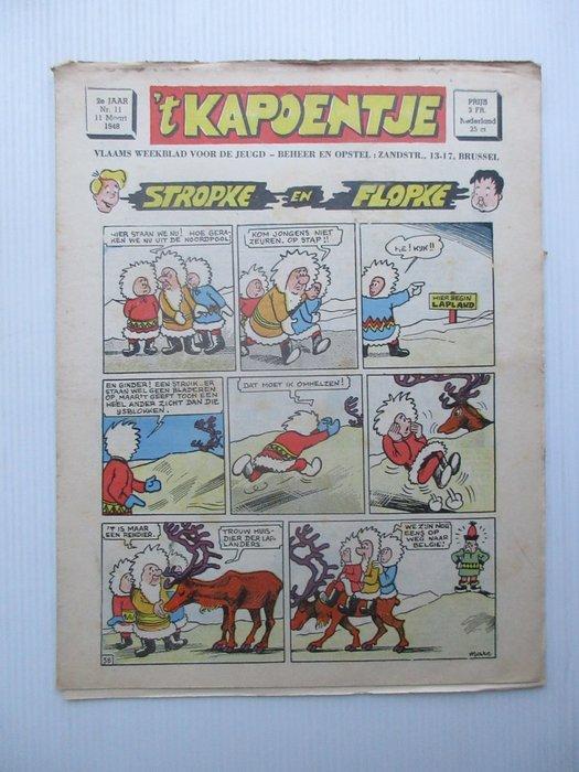 t Kapoentje - 2e jaargang nr 8 t/m 11 - 4 Album - 1948, Boeken, Stripverhalen