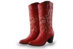 Lazamani Cowboy laarzen in maat 38 Rood | 5% extra korting, Verzenden, Lazamani, Zo goed als nieuw, Rood