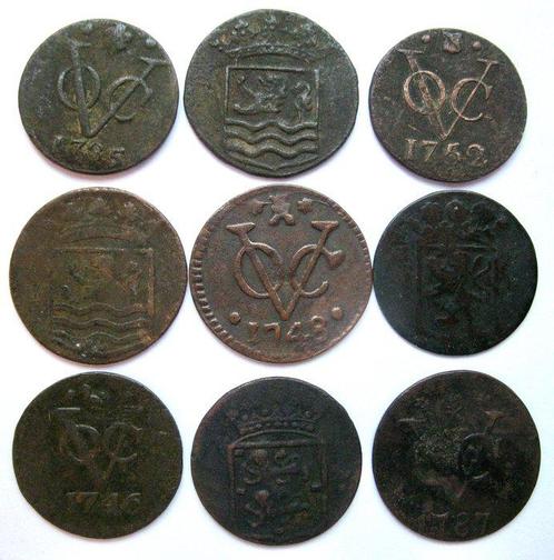 Pays-Bas, Indes orientales néerlandaises. Koloniaal. VOC, Postzegels en Munten, Munten | Nederland