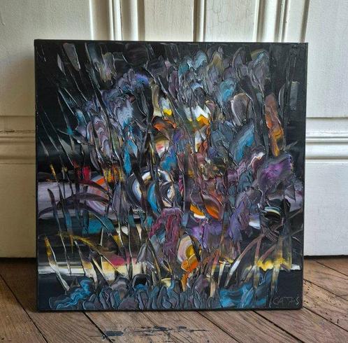 Bruno Cantais (1966) - Nocturne estivale, Antiek en Kunst, Kunst | Schilderijen | Modern