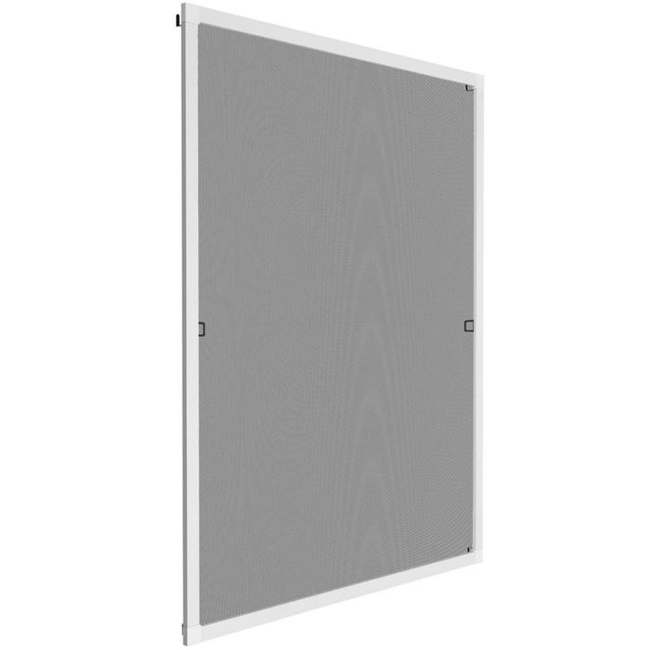 tectake Vliegenhor voor raamkozijnen - 130 x 150 cm, wit, Doe-het-zelf en Bouw, Deuren en Vliegenramen, Verzenden