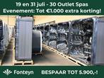 Topmodellen Outlet Spas, Spa, Jacuzzi showmodel, Fonteynspas, Tuin en Terras, Jacuzzi's, Zo goed als nieuw, Vast