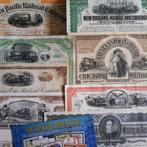 Verenigde Staten van Amerika. 22  Historic American Railroad, Postzegels en Munten