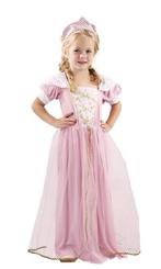 Prinsessenjurk Kind Roze Deluxe 3/4 jaar, Kinderen en Baby's, Carnavalskleding en Verkleedspullen, Verzenden, Nieuw