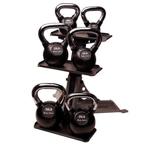 Body-Solid 3-Pair Kettlebell Rack GDKR50, Sports & Fitness, Équipement de fitness, Envoi