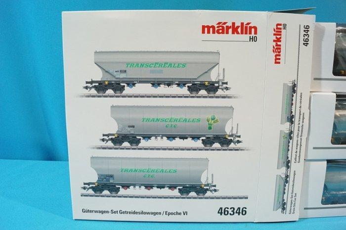 Märklin H0 - 46346 - Modeltrein goederenwagonset (1) - Wagon, Hobby en Vrije tijd, Modeltreinen | H0