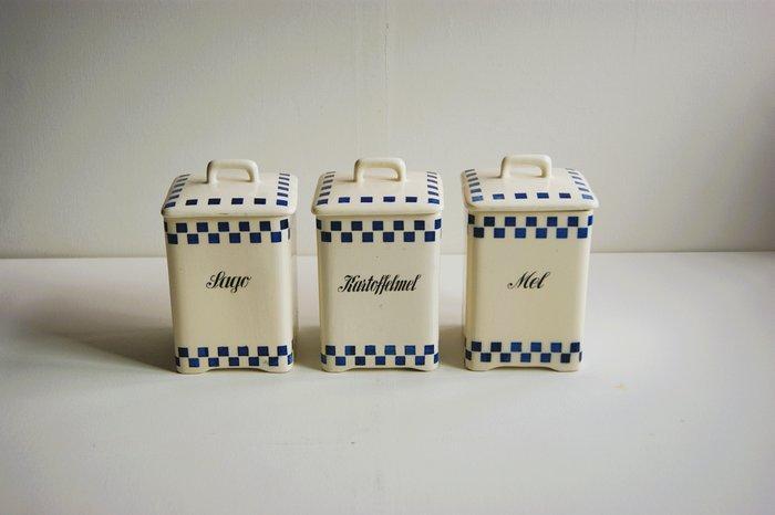 Hedwig Colditz - Pot (3) - Faience - Meelpotten, Antiek en Kunst, Curiosa en Brocante