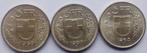 Zwitserland. 5 Francs 3x 1965, 1966, 1967 (Zonder