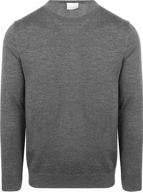 Profuomo Pullover Merinowol Grijs maat Maat 52/54 (L) Heren, Kleding | Heren, Truien en Vesten, Grijs, Nieuw, Maat 52/54 (L), Verzenden