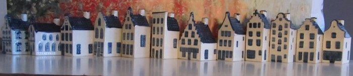 Maison KLM (12) - RYNBENDE canal houses - maison, Antiek en Kunst, Antiek | Glaswerk en Kristal