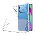 Samsung Galaxy A40 Transparant Clear Case Cover Silicone TPU, Télécoms, Verzenden