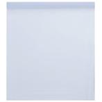 vidaXL Raamfolie statisch mat transparant wit 90x1000 cm PVC, Verzenden, Nieuw