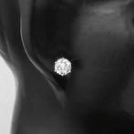 Zonder Minimumprijs - Oorbellen - 14 karaat Witgoud -, Nieuw