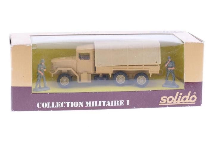 Schaal 1:50 Solido 3029 Kaiser Jeep T-as militair (Comple..., Hobby & Loisirs créatifs, Voitures miniatures | 1:50, Enlèvement ou Envoi
