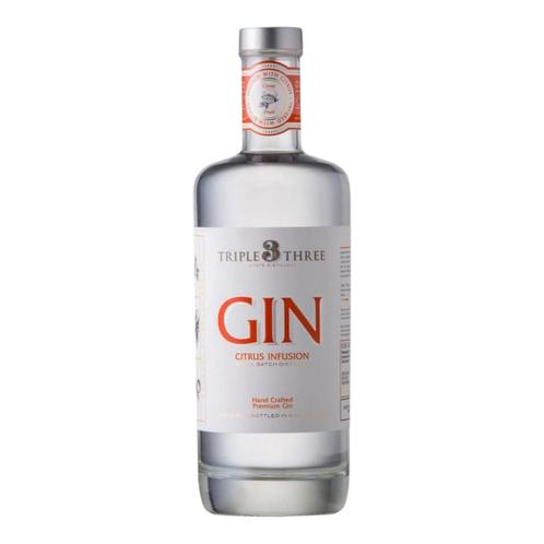 Triple Three Citrus Infusion Gin 0.7L, Collections, Vins, Envoi