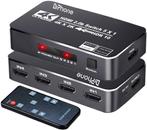 DrPhone ARC4 V2 HDMI 2.0B HDMI Switch - HDR10 - 5 Poorten 4K, Audio, Tv en Foto, Nieuw, Verzenden