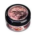 Moon Glitter Holographic Chunky Glitter Rose Gold 3g, Verzenden