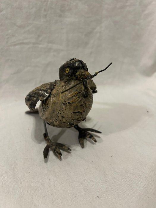 Günthermann - Blikken speelgoed - Handgeschilderde Vogel,, Antiek en Kunst, Antiek | Speelgoed