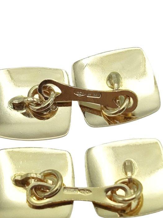 Manchetknopen - 18 karaat Geel goud, Handtassen en Accessoires, Antieke sieraden