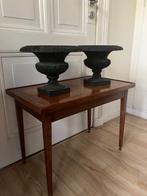 Urne (2) - fonte - Paire d’urnes de jardin, Antiek en Kunst