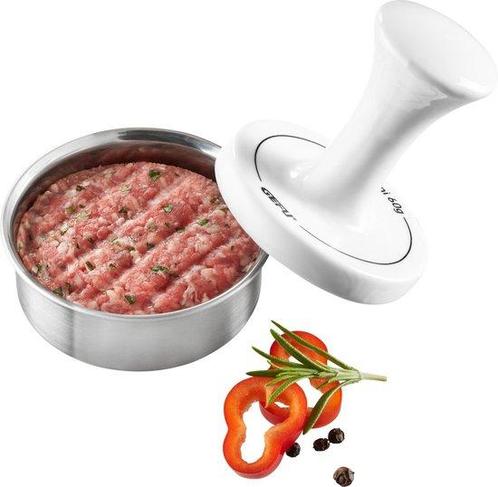 GEFU - Hamburgerpers PARTY - 7,8 cm (Koken & Tafelen), Huis en Inrichting, Keuken | Keukenbenodigdheden, Nieuw, Verzenden