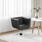 vidaXL Barstoel kunstleer zwart, Huis en Inrichting, Verzenden, Nieuw