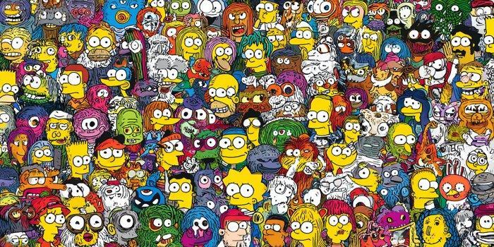 Miss Evoke (XX) - Bart and Lisa, Antiek en Kunst, Kunst | Designobjecten