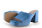 Manfield Muiltjes in maat 38 Blauw | 5% korting, Manfield, Gedragen, Verzenden, Blauw