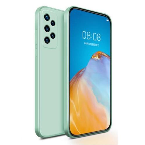 Samsung Galaxy A52 Square Silicone Hoesje - Zachte Matte, Télécoms, Téléphonie mobile | Housses, Coques & Façades | Samsung, Envoi