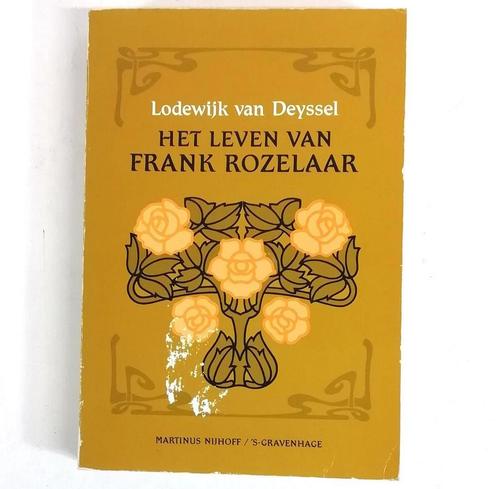 Leven van Frank Rozelaar 9789024791552, Livres, Romans, Envoi