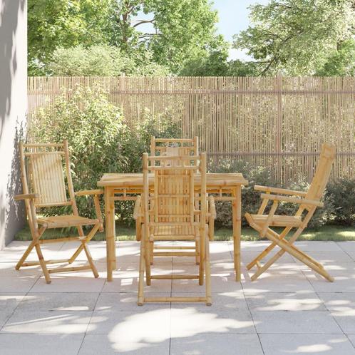 vidaXL Chaises pliables de jardin lot de 4 53x66x99 cm, Jardin & Terrasse, Ensembles de jardin, Neuf, Envoi