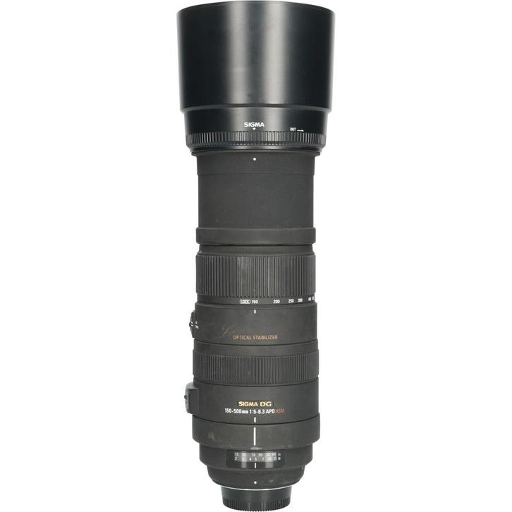 Sigma 150-500mm f/5.0-6.3 DG OS APO HSM Nikon-AFD CM5081, Audio, Tv en Foto, Foto | Lenzen en Objectieven, Overige typen, Gebruikt