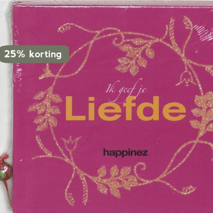 Happinez / Ik geef je liefde / Happinez 9789058974518, Boeken, Stripverhalen, Zo goed als nieuw, Verzenden