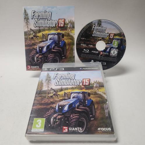 Farming Simulator 15 Playstation 3, Games en Spelcomputers, Games | Sony PlayStation 3, Zo goed als nieuw, Ophalen of Verzenden
