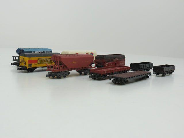 Schaal N Assortiment goederenwagens #210 (N (1:160)), Hobby en Vrije tijd, Modeltreinen | N-Spoor, Gelijkstroom, Analoog, Gebruikt