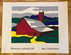 Roy Lichtenstein (after) - Red Barn II, 1969; 70 x 90 cm; ©