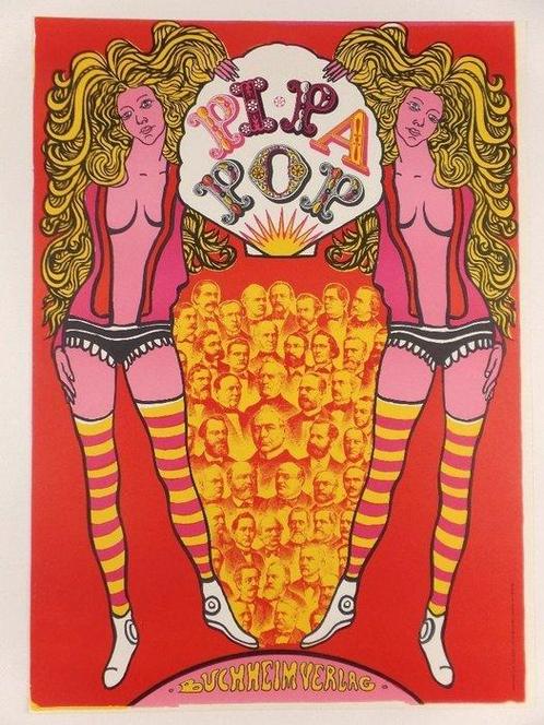 Lothar-Gunther Buchheim (1918-2007) - Pipa Pop  (1968) -, Antiek en Kunst, Kunst | Tekeningen en Fotografie