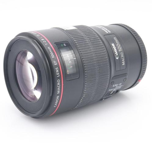 Canon EF 100mm F/2.8L USM IS Macro occasion, Audio, Tv en Foto, Foto | Lenzen en Objectieven, Zo goed als nieuw, Verzenden