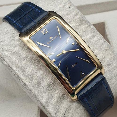 Maurice Lacroix - FIABA Curved Gold Plated - Zonder, Handtassen en Accessoires, Horloges | Heren