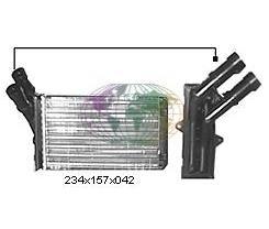 PEUGEOT 306, 1993-1997 - KACHELRADIATEUR, 234x157x42, Auto-onderdelen, Verlichting, Nieuw, Peugeot, Verzenden