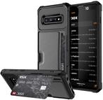DrPhone Galaxy S10 TPU Kaarhouder Armor Case met magnetische, Telecommunicatie, Nieuw, Verzenden