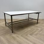 Tweedehands Ergo Swiss  Zit-sta werkbank, 200x100 cm, Gebruikt